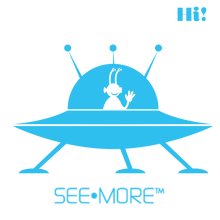 Load image into Gallery viewer, SEE-MORE in SPACESHIP Toddler Short Sleeve Tee