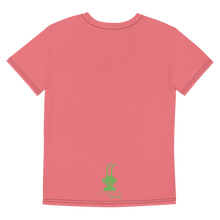 Load image into Gallery viewer, SEE-MORE SAYS SMILE MORE. PINK TEE