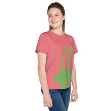 Load image into Gallery viewer, SEE-MORE SAYS SMILE MORE. PINK TEE