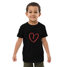 Load image into Gallery viewer, SEE-MORE Love Organic cotton kids t-shirt