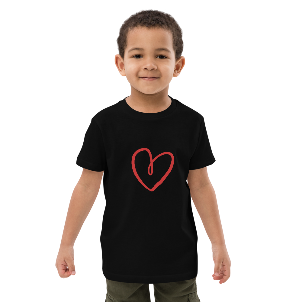 SEE-MORE Love Organic cotton kids t-shirt