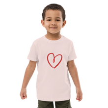 Load image into Gallery viewer, SEE-MORE Love Organic cotton kids t-shirt