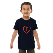 Load image into Gallery viewer, SEE-MORE Love Organic cotton kids t-shirt