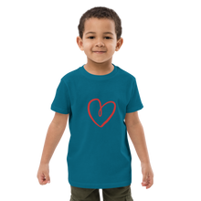 Load image into Gallery viewer, SEE-MORE Love Organic cotton kids t-shirt
