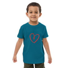 Load image into Gallery viewer, SEE-MORE Love Organic cotton kids t-shirt
