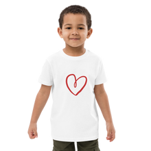 Load image into Gallery viewer, SEE-MORE Love Organic cotton kids t-shirt