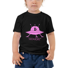 Load image into Gallery viewer, SPACESHIPS Raise Smiles! It's a Scientifically Proven Fact. This Short-Sleeve Tee Definitely Raises Smiles.