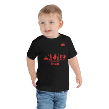 Load image into Gallery viewer, New Friends Means More Smiles. SEE-MORE FRIENDS Toddler Short-Sleeve Tee
