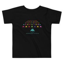 Load image into Gallery viewer, SEE-MORE RESISTANCE IS FUTILE Toddler Short Sleeve Tee