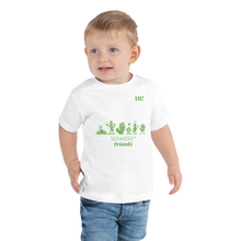 Load image into Gallery viewer, More Friends Equals More Smiles. This Short-Sleeve Tee For Toddlers Is Full of New Friends.