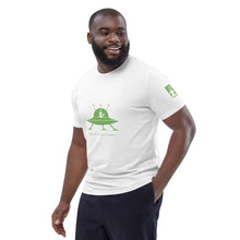 Load image into Gallery viewer, SEE-MORE Take Me To Your Leader Unisex organic cotton t-shirt