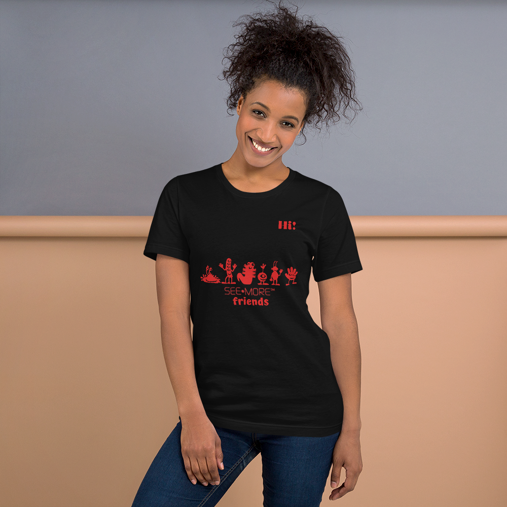 Make Mom Smile Today With This Cool, Classic, Canadian-Designed SEE-MORE FRIENDS Short-Sleeve Unisex T-Shirt