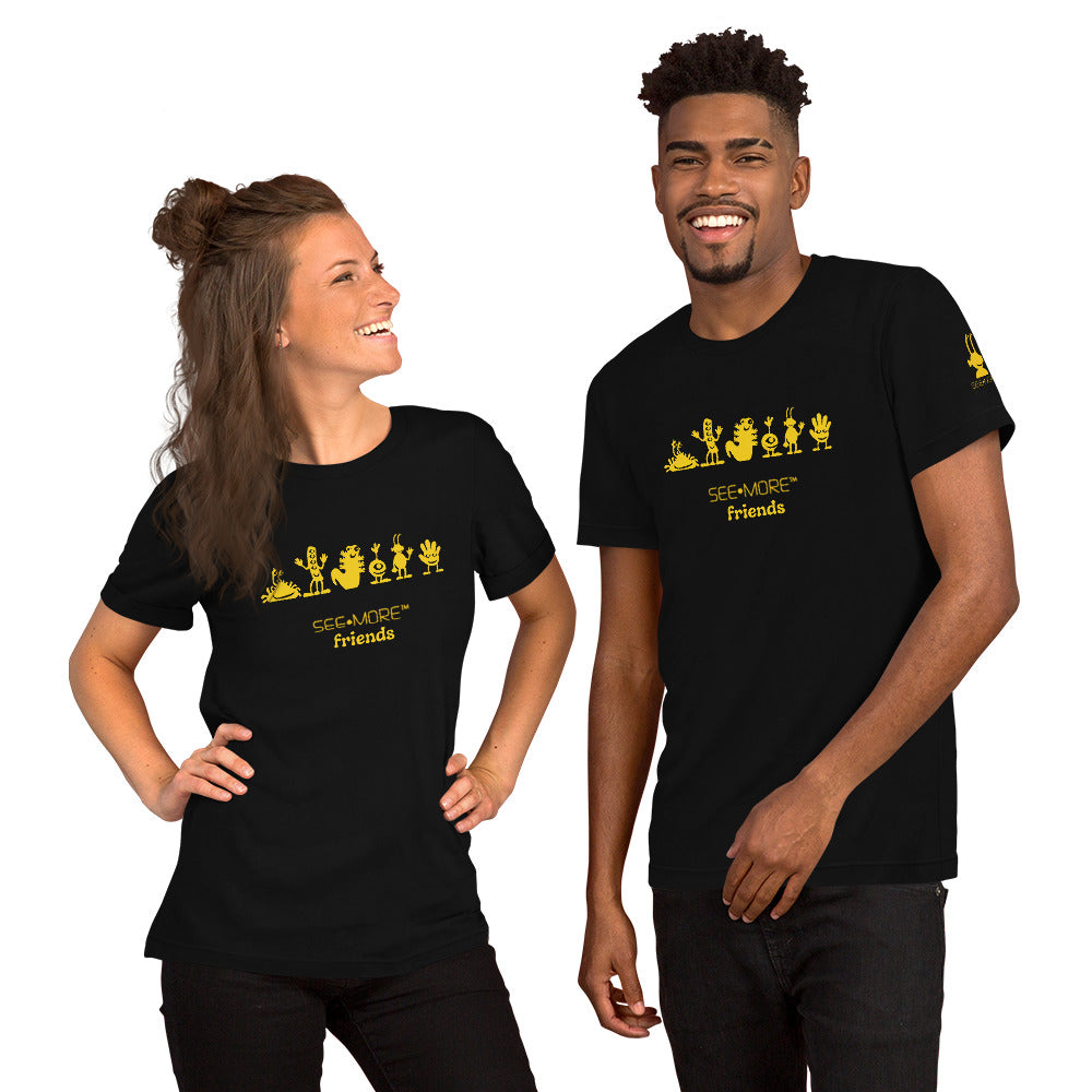 SEE-MORE Friends.  Smile More in 2021. Short-Sleeve Unisex T-Shirt