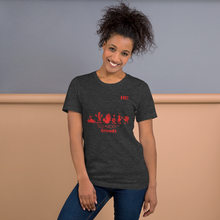 Load image into Gallery viewer, Make Mom Smile Today With This Cool, Classic, Canadian-Designed SEE-MORE FRIENDS Short-Sleeve Unisex T-Shirt
