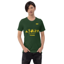Load image into Gallery viewer, Friends Should Raise Smiles Right? Make Your Best Friend Smile With This SEE-MORE FRIENDS Short-Sleeve Tee