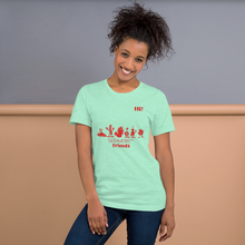 Load image into Gallery viewer, Make Mom Smile Today With This Cool, Classic, Canadian-Designed SEE-MORE FRIENDS Short-Sleeve Unisex T-Shirt