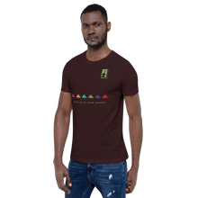 Load image into Gallery viewer, SEE-MORE INVASION. Take Us To Your Leader Short-Sleeve Tee
