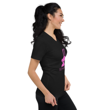 Load image into Gallery viewer, SEE-MORE Short Sleeve V-Neck T-Shirt. "The Lucie 2"