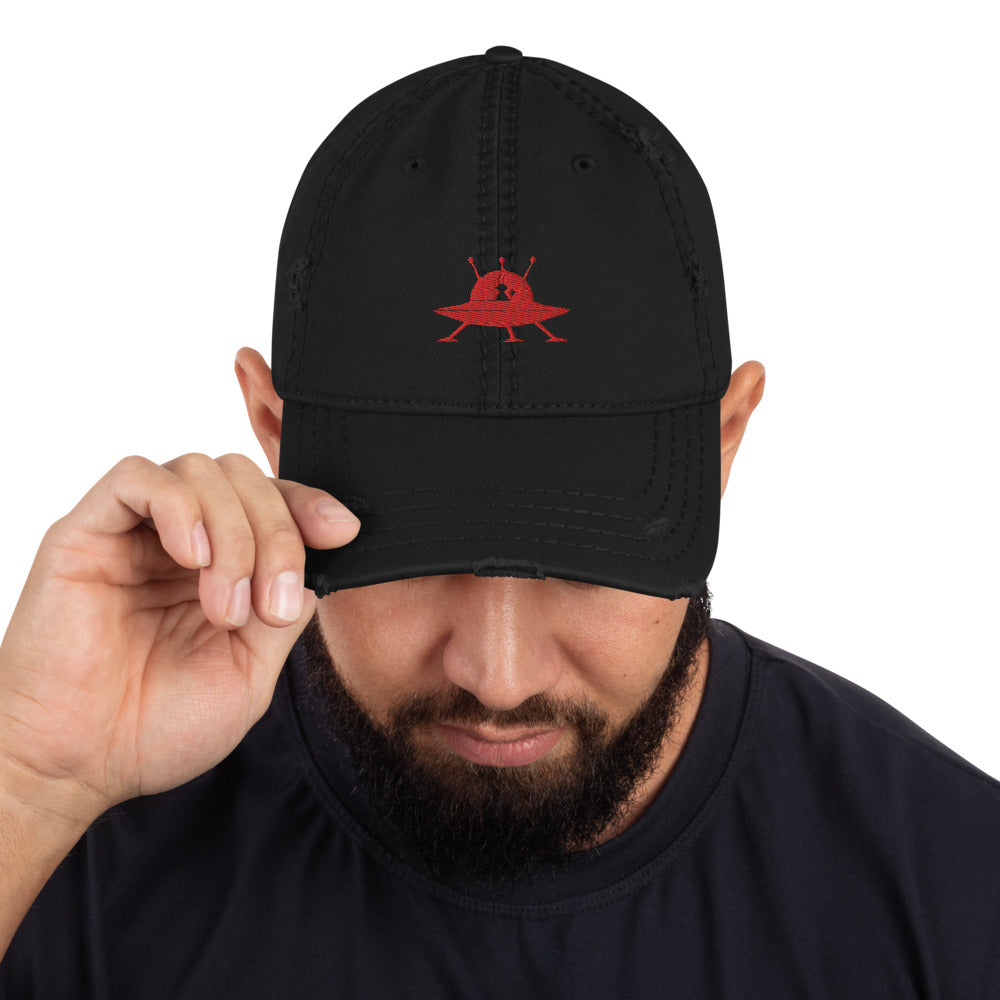 Destress Daddio!  Make Him Smile in This Cool, Classic, Canadian-Designed SEE-MORE Distressed Dad Hat