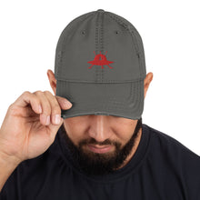 Load image into Gallery viewer, Destress Daddio!  Make Him Smile in This Cool, Classic, Canadian-Designed SEE-MORE Distressed Dad Hat
