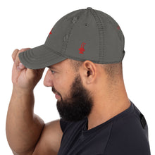 Load image into Gallery viewer, Destress Daddio!  Make Him Smile in This Cool, Classic, Canadian-Designed SEE-MORE Distressed Dad Hat
