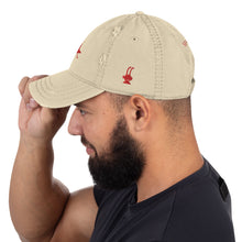 Load image into Gallery viewer, Destress Daddio!  Make Him Smile in This Cool, Classic, Canadian-Designed SEE-MORE Distressed Dad Hat
