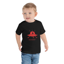 Load image into Gallery viewer, Just Watch The Smiles Light Up The Room When Your Little One Sees Herself or Himself in this SEE-MORE in SPACE Toddler Short Sleeve Tee
