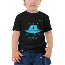 Load image into Gallery viewer, SEE-MORE in SPACESHIP Toddler Short Sleeve Tee
