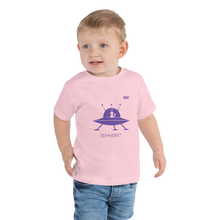 Load image into Gallery viewer, Spaceships and Aliens Make Every Child Smile. Imagine Yours in This SEE-MORE Tee
