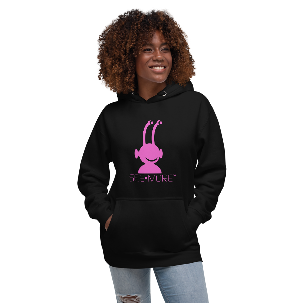 SEE-MORE Mom's Smile More! Especially In Premium Cotton Hoodies Like This.