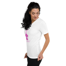 Load image into Gallery viewer, SEE-MORE Short Sleeve V-Neck T-Shirt.  &quot;The Lucie 2&quot;
