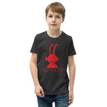 Load image into Gallery viewer, Cool, Classic, Cotton Short-Sleeve TEE featuring SEE-MORE, The World&#39;s Coolest Alien
